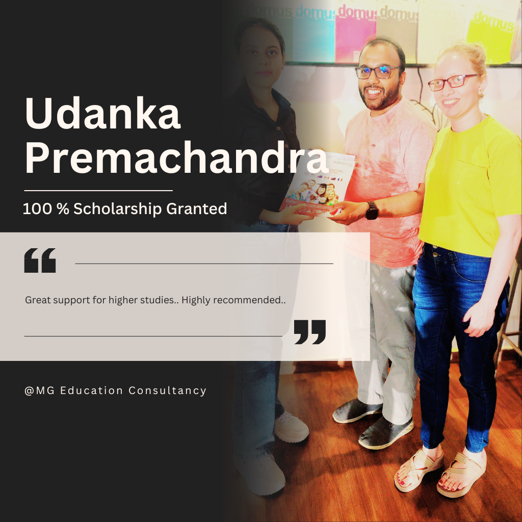 Success Stories of MG Education Consultancy