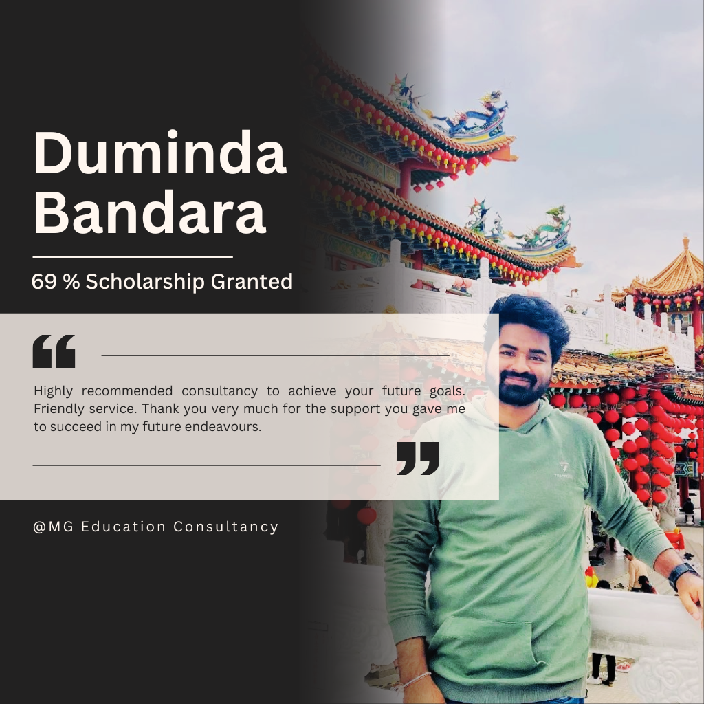 Success Stories of MG Education Consultancy