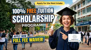 100% Tuition Fee Waiver Scholarship Program